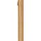 Ekena Millwork Thorton Slat Rough Sawn Bracket w/ Offset Brace, Western Red Cedar, 6"W x 32"D x 44"H BKT0604X32X44THR06RWR - alternate 2